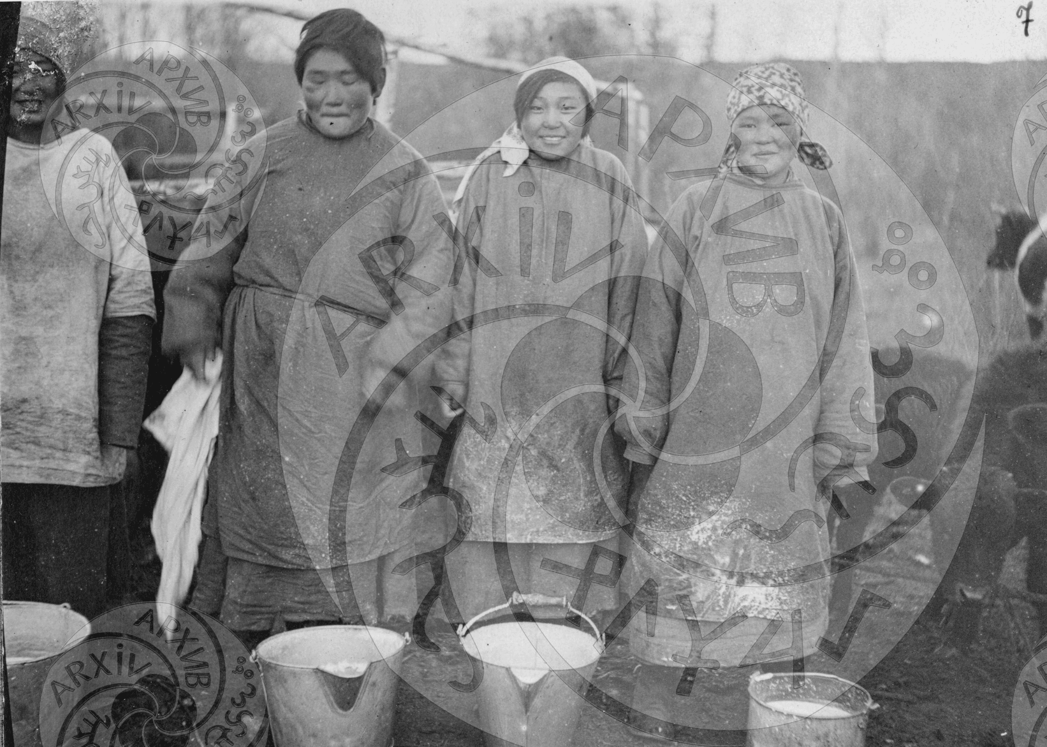 Photo 5. Livestock farming in Tuva, 1913–1935.